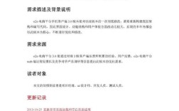 产品需求文档模板该怎么写？