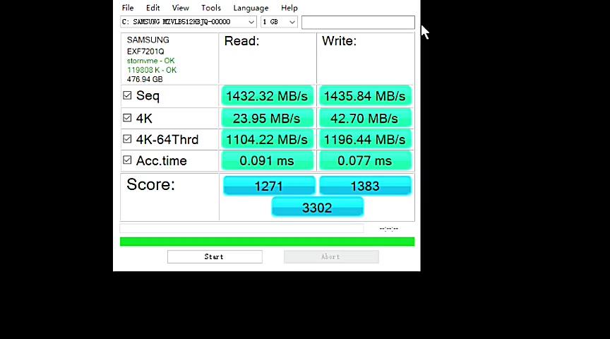 AS SSD教程,如何高效测试SSD性能?-图3 AS SSD教程,如何高效测试SSD性能?-图3