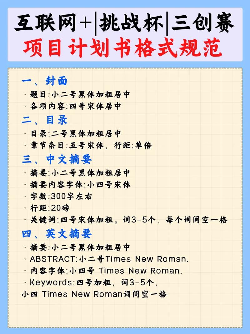 互联网项目计划书范文有哪些核心要点？-图1