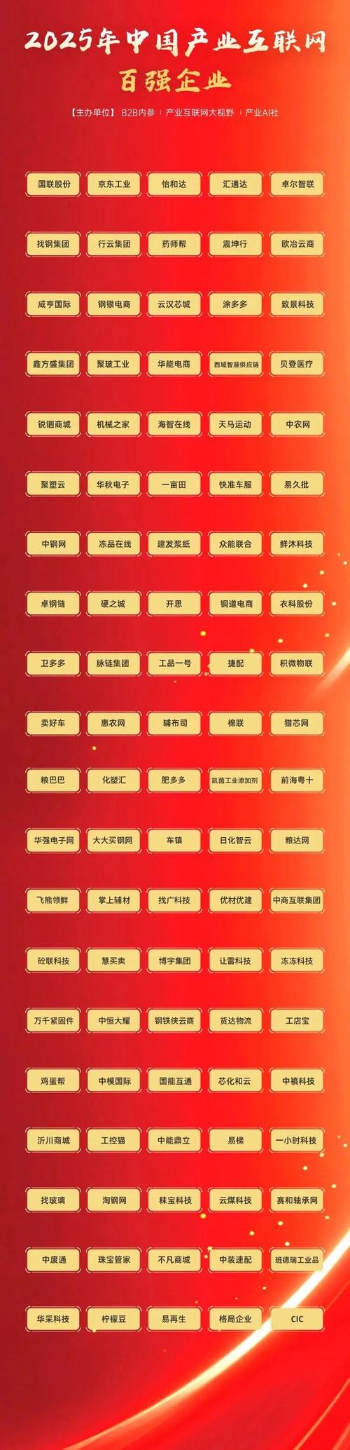 2025互联网百强企业有哪些新面孔？-图2